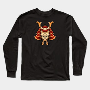 Awesome Demon Samurai Illustration Long Sleeve T-Shirt